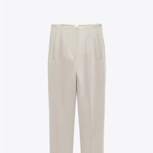 Zara Cream Trousers